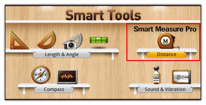 دانلود نرم افزار آندروید تخمین مسافت Smart Measure Pro v2.2.2